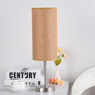 Brirel Lampe de Table Tissu Minimaliste