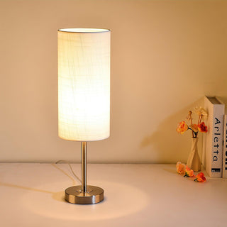 Brirel Lampe de Table Tissu Minimaliste