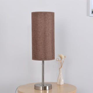 Brirel Lampe de Table Tissu Minimaliste
