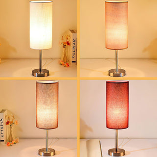 Brirel Lampe de Table Tissu Minimaliste