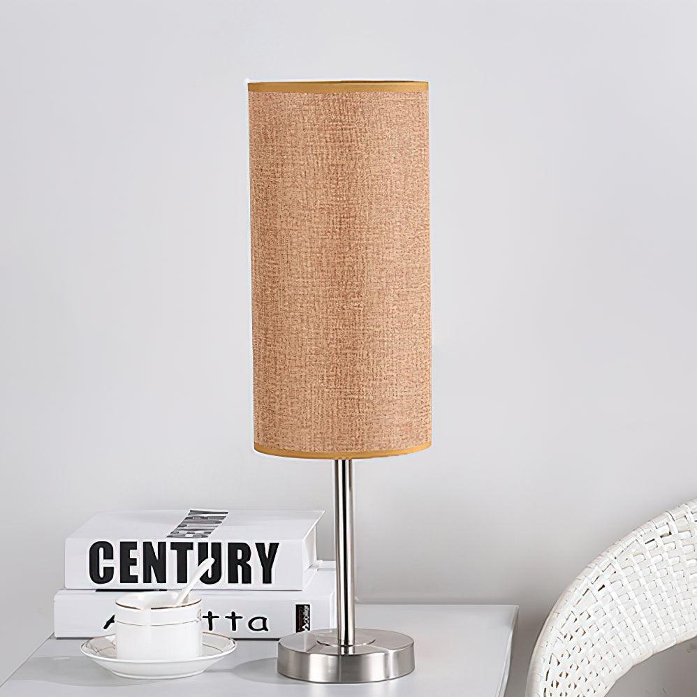 Brirel Lampe de Table Tissu Minimaliste