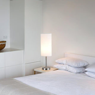 Brirel Lampe de Table Tissu Minimaliste