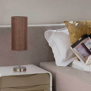 Brirel Lampe de Table Tissu Minimaliste