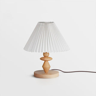 Sylineria Lampe de Table Minimaliste Bois