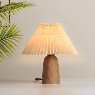 Sylineria Lampe de Table Minimaliste Bois