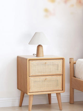 Sylineria Lampe de Table Minimaliste Bois