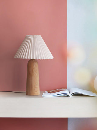 Sylineria Lampe de Table Minimaliste Bois