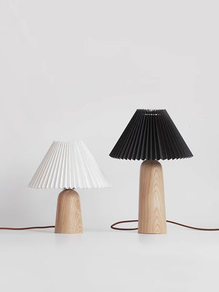 Sylineria Lampe de Table Minimaliste Bois