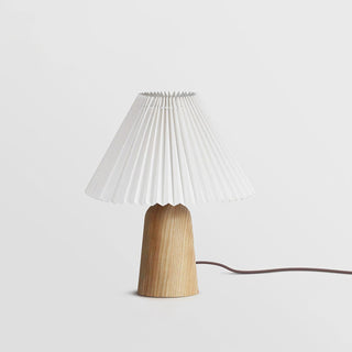 Sylineria Lampe de Table Minimaliste Bois