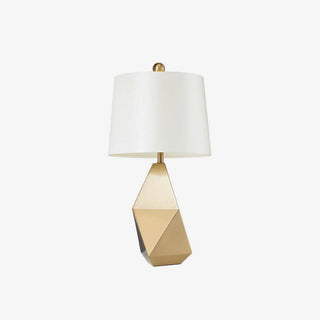 Vosilis Lampe de Table en Tissu Facetté Moderne