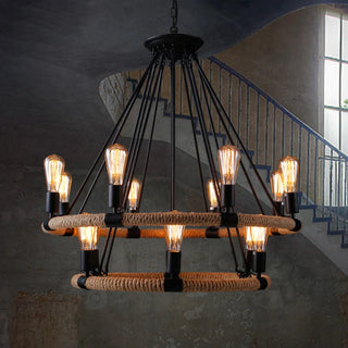 Epoch Design Suspension LED Métal Noir Salle à Manger/Salon