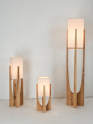 Syleia Lampadaire Bois Moderne