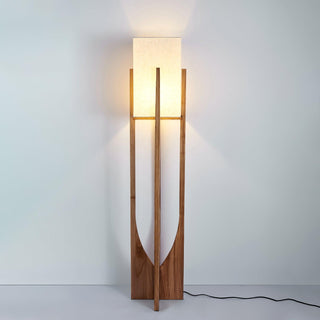 Syleia Lampadaire Bois Moderne
