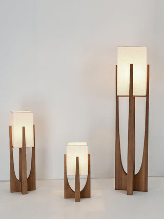 Syleia Lampadaire Bois Moderne
