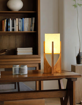 Syleia Lampadaire Bois Moderne