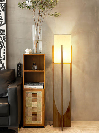 Syleia Lampadaire Bois Moderne