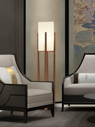 Syleia Lampadaire Bois Moderne