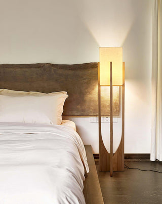 Syleia Lampadaire Bois Moderne