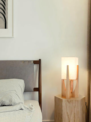 Syleia Lampadaire Bois Moderne