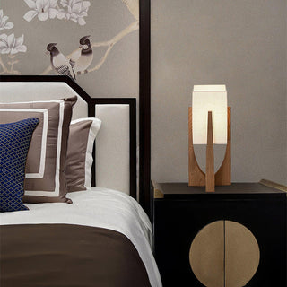 Syleia Lampadaire Bois Moderne