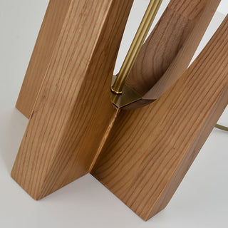 Syleia Lampadaire Bois Moderne
