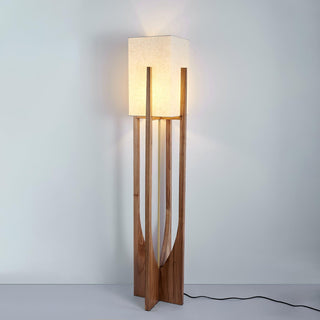 Syleia Lampadaire Bois Moderne