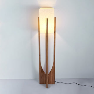 Syleia Lampadaire Bois Moderne