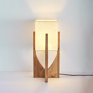 Syleia Lampadaire Bois Moderne