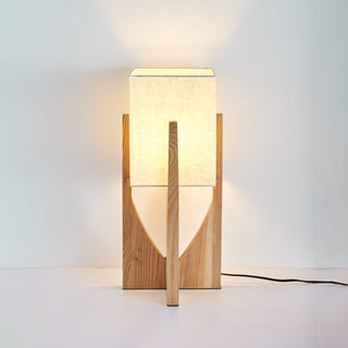 Syleia Lampadaire Bois Moderne