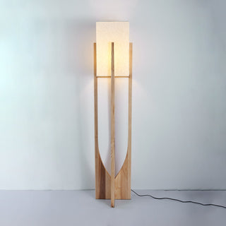 Syleia Lampadaire Bois Moderne