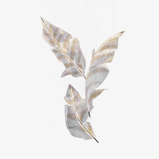 Zeshaen Lustre en Verre Feuilles Tombantes Créatives