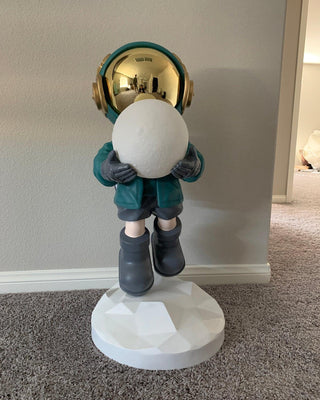 Celeiella Lampadaire Résine Moderne Astronaute