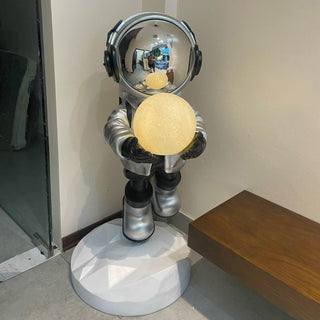 Celeiella Lampadaire Résine Moderne Astronaute