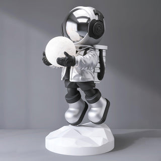 Celeiella Lampadaire Résine Moderne Astronaute