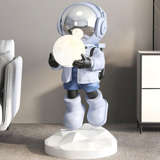 Celeiella Lampadaire Résine Moderne Astronaute