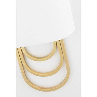 Evelaris Applique Murale Laiton Tissu Moderne Salon