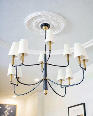 Lyshae Lustre Laiton Tissu Industriel Vintage Salon