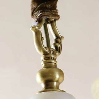 Lustra Lustre Cadre Lanternes Doré