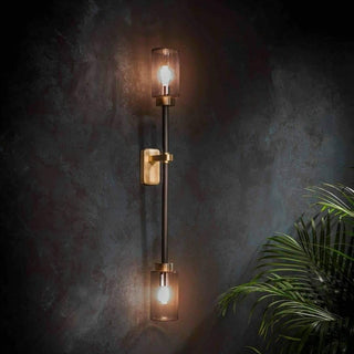 Lustra Applique Murale En Verre Cylindrique Linéaire