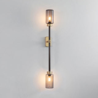 Lustra Applique Murale En Verre Cylindrique Linéaire