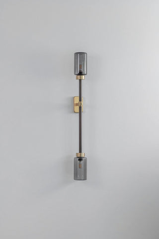 Lustra Applique Murale En Verre Cylindrique Linéaire