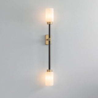 Lustra Applique Murale En Verre Cylindrique Linéaire