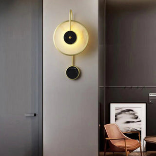 Kristy Moderne Métal Albâtre Applique Murale Intérieur Chambre à coucher