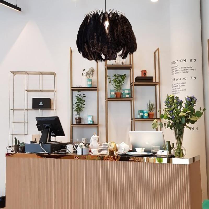 Nereon Suspension Plumes Luxe Postmoderne