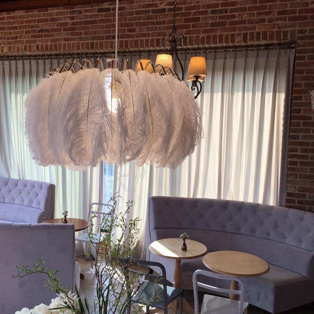 Nereon Suspension Plumes Luxe Postmoderne