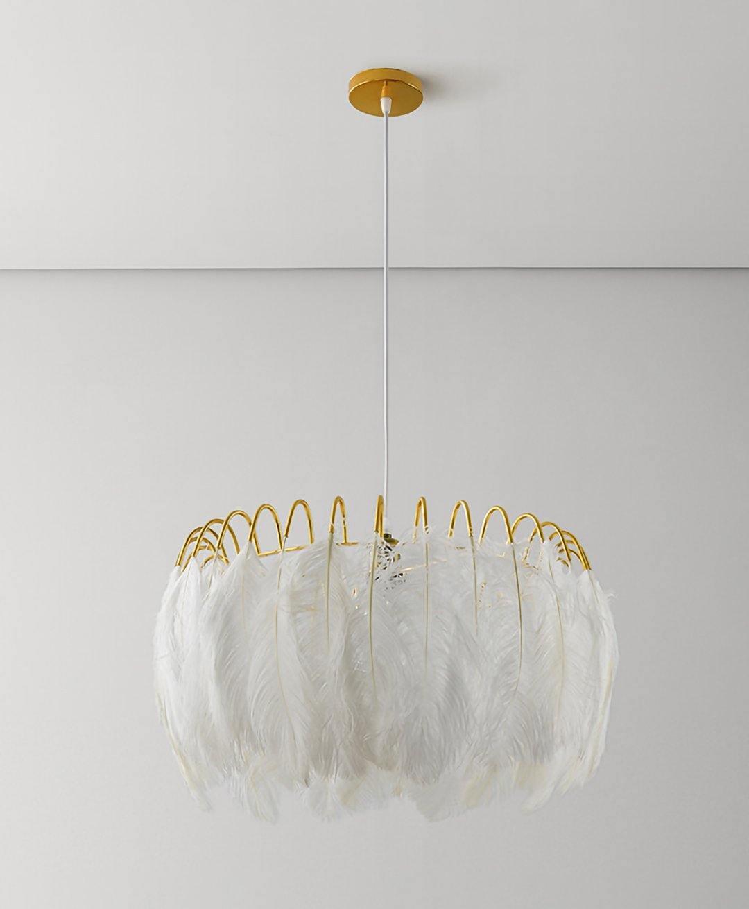 Nereon Suspension Plumes Luxe Postmoderne