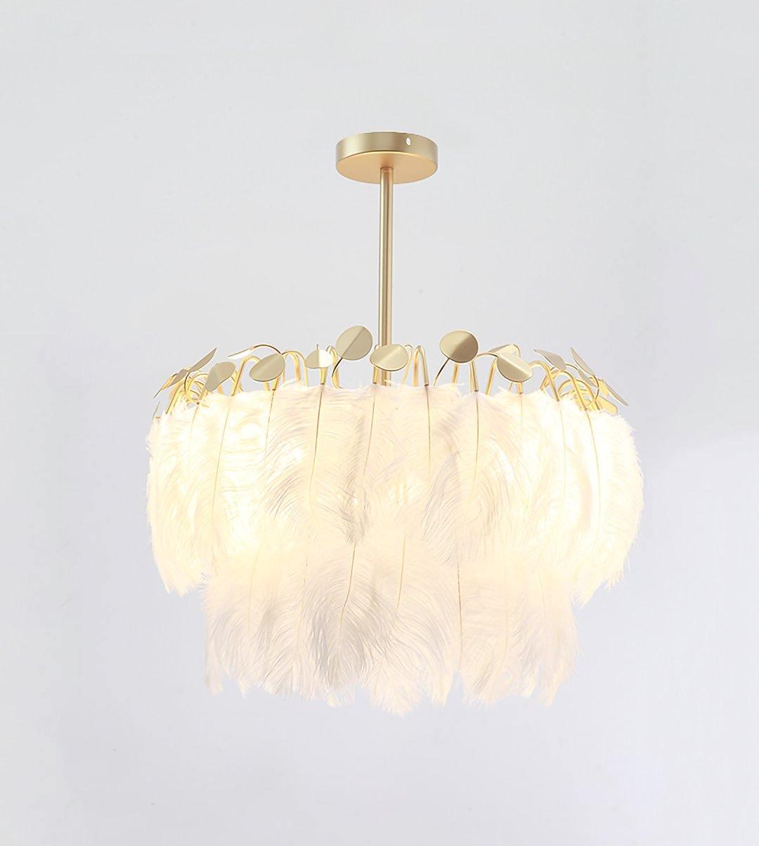 Nereon Suspension Plumes Luxe Postmoderne