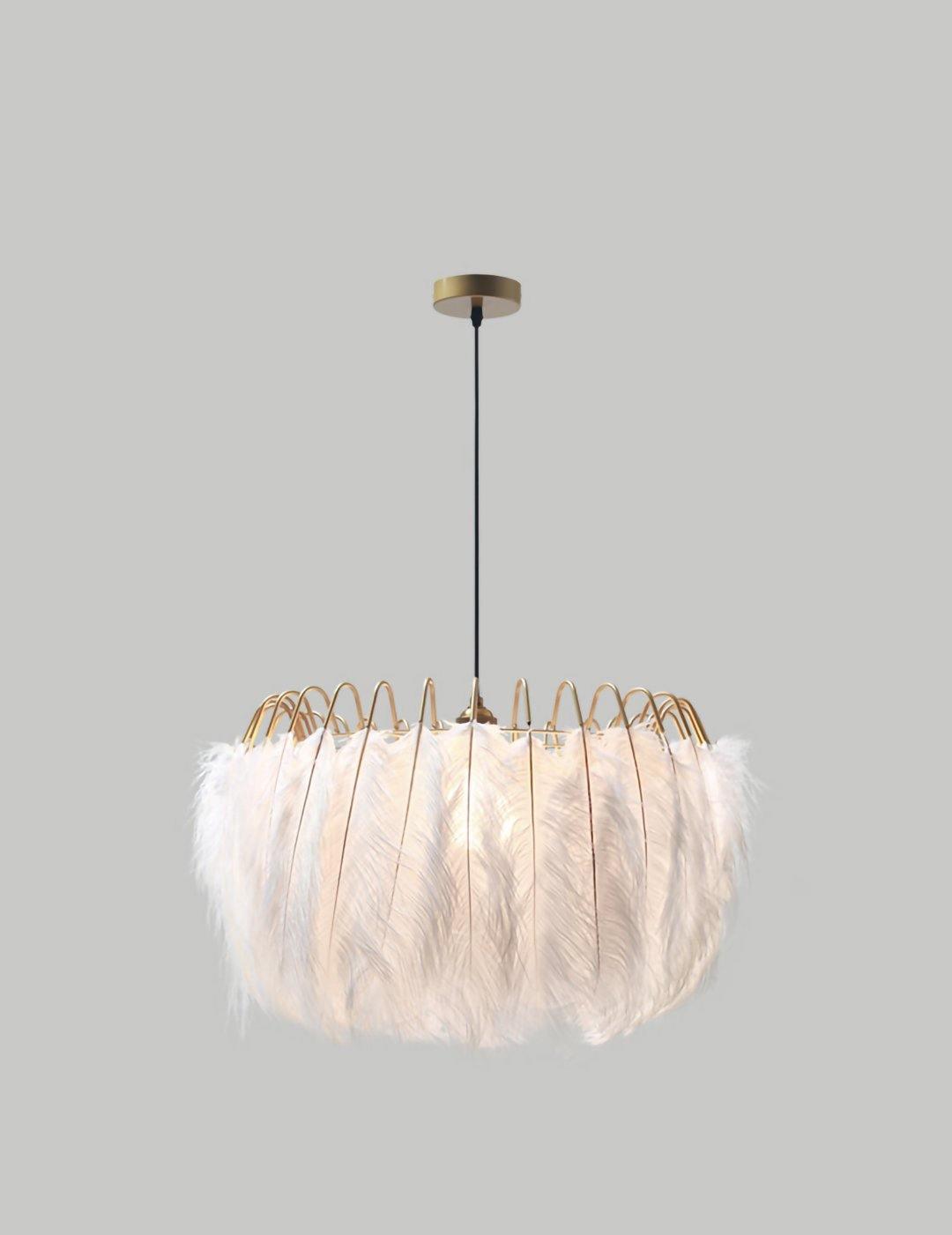 Nereon Suspension Plumes Luxe Postmoderne