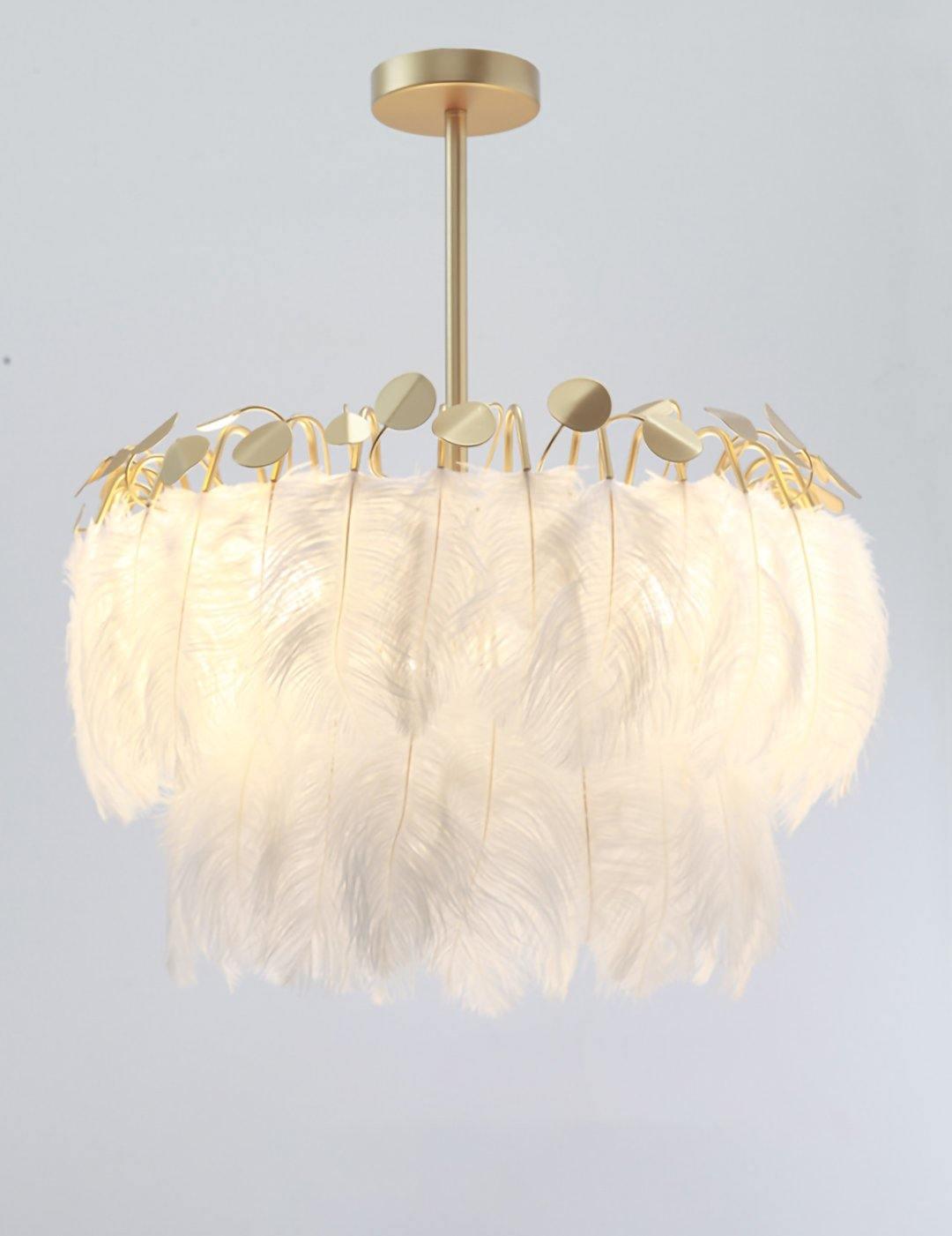 Nereon Suspension Plumes Luxe Postmoderne