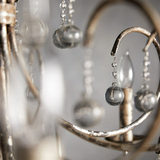 Ermira Lustre Cristal Verre Luxe Postmoderne Salon
